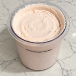 High-Protein Strawberry Cheesecake Pudding Ninja Creami in a Ninja Creami pint