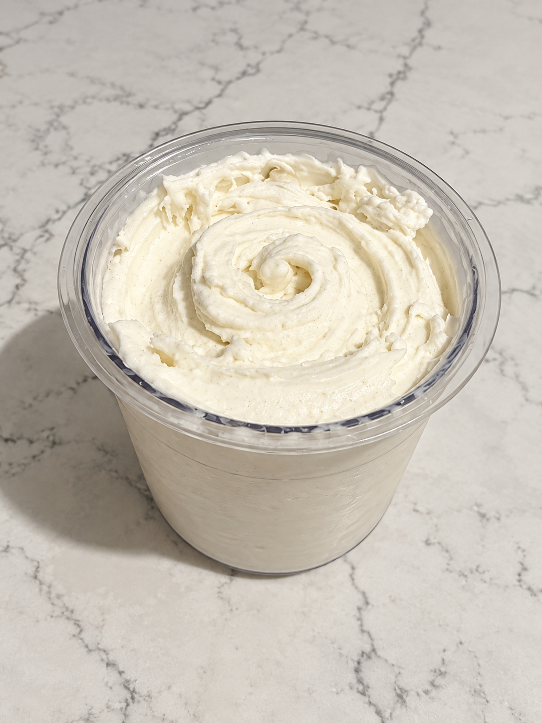 High-Protein Vanilla Ninja Creami with 204 calories and 32 grams of protein